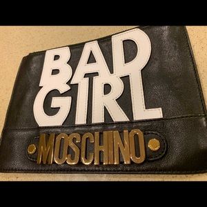 moschino pouch/clutch